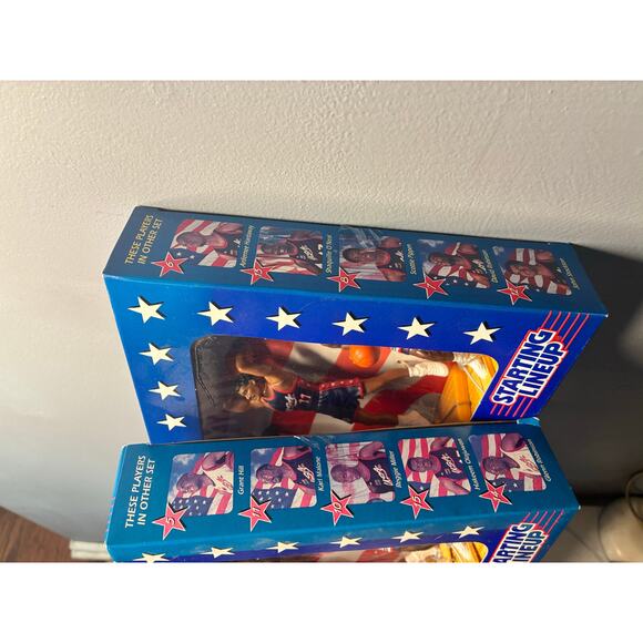 Vintage 1996 USA Basketball Starting Lineup – COMPLETE SEALED Two-Box Sets 1 & 2 - Picture 13 of 16